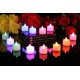 PK Green Set of 12 Colour Changing LED Candles