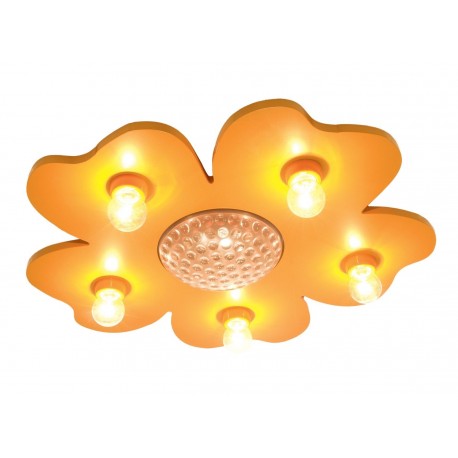 Niermann Standby Happy-Flower 773 Ceiling Light with LED Colour Change Projector