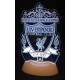 Liverpool FC Table Light for Bedroom