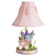 Kids Line Camelot Low Voltage Lamp Base and Shade Set
